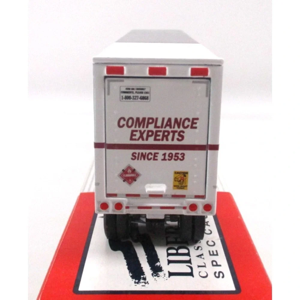 JJ Keller Compliance Experts 1/64 Ford Aeromax Tractor Trailer Liberty Spec Cast
